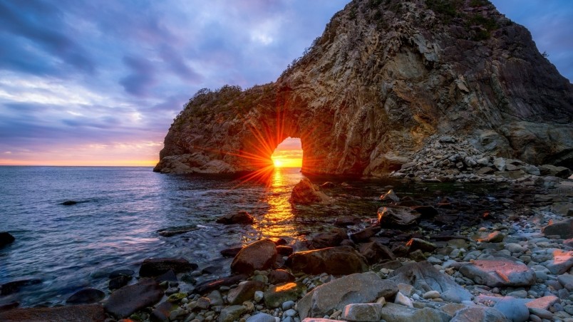 the-arch-sunset